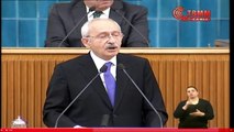 CHP Genel Başkanı Kılıçdaroğlu partisinin grup toplantısında konuşuyor