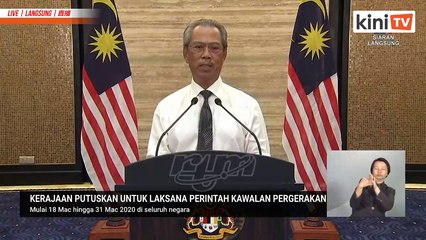 LIVE: Important measures announced by PM Muhyiddin Yassin on Covid-19
