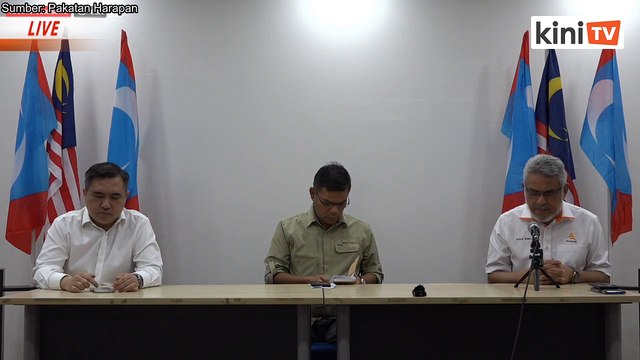 LIVE: Sidang Media Majlis Setiausaha Pakatan Harapan