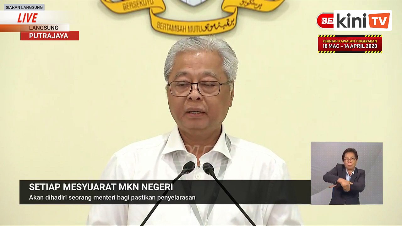 LIVE: Sidang media oleh Menteri Pertahanan, Ismail Sabri Yaakob