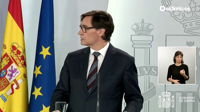 Rueda de prensa de Salvador Illa y José Luis Ábalos