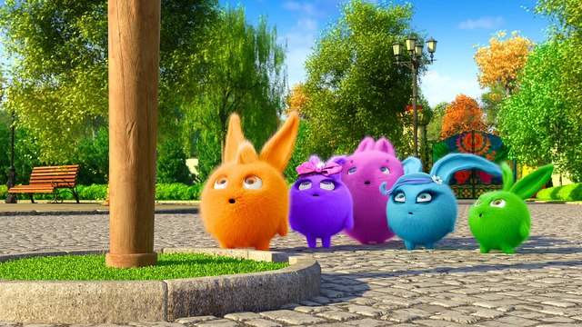 SUNNY BUNNIES - FIVE RABBITS | Season 1| Cartoons for Children | LEARN COLOR RABBITS