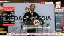 LIVE: Covid-19 situation update by Health DG Dr Noor Hisham Abdullah