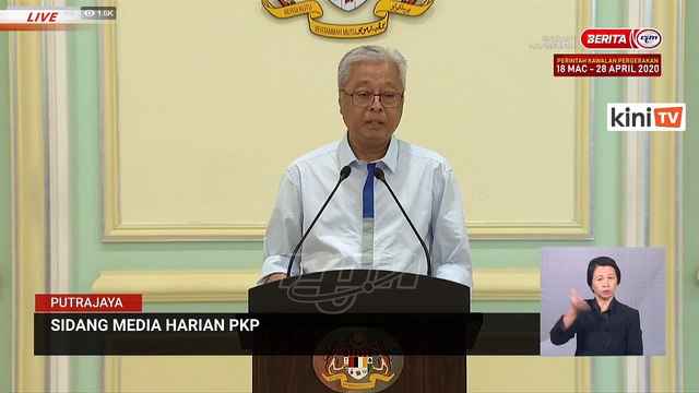 LIVE: Covid-19 situation update by Senior Minister Ismail Sabri Yaakob