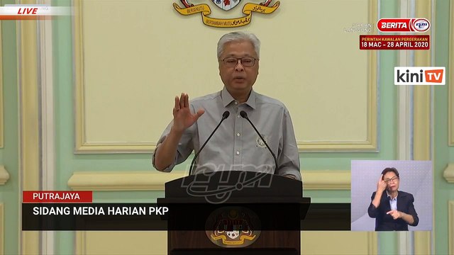 LIVE: Covid-19 situation update by Senior Minister Ismail Sabri Yaakob