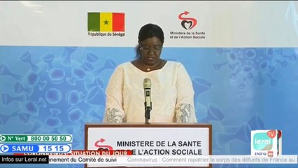EN Direct : Ministère De La Santé  Situation DU JOUR :19/04/2020