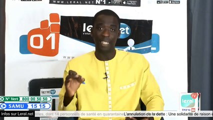 EN Direct : Ministère De La Santé  Situation DU JOUR :19/04/2020