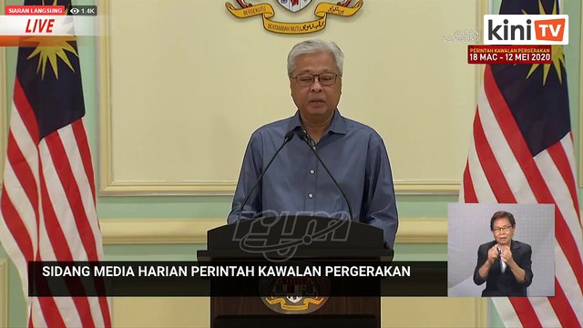LIVE: sidang media oleh Menteri Kanan (Keselamatan) Ismail Sabri