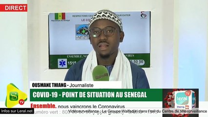 Direct :Ministère de la Santé point sur la situation du 3 mai 2020