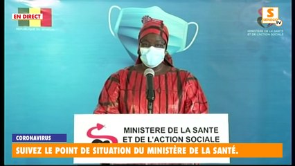 Suivez en direct le point de situation du Coronavirus au Sénégal de ce Mercredi 06 Mai 2020