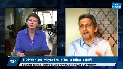 HDP'den 200 milyar liralık 'halka bütçe' teklifi
