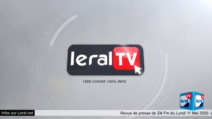 REVUE DES TITRES WOLOF -FRANCAIS DE CE LUNDI 11 MAI 2020 -LERAL  NET