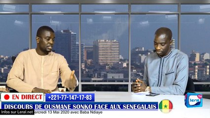 En DIrect -  Le Président de Pastef Ousmane Sonko  s'adresser aux sénégalais