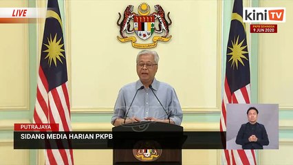 LIVE: Sidang media oleh Menteri Kanan (Keselamatan) Ismail Sabri Yaakob