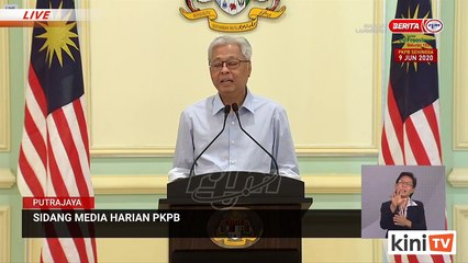 LIVE: Covid-19 situation update by Senior Minister Ismail Sabri Yaakob