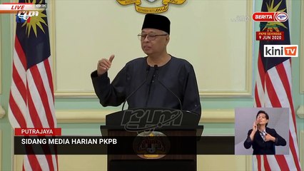 LIVE: Ismail Sabri holds daily press conference on Covid-19 response