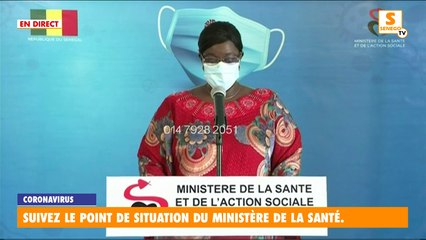 Suivez en direct le point de situation du "Coronavirus" au Sénégal de ce Vendredi 29 Mai 2020