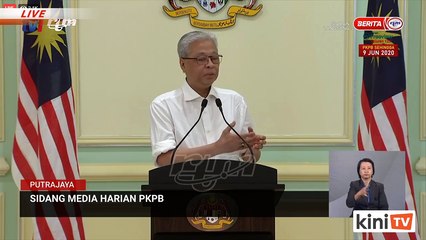 LIVE: Ismail Sabri holds daily press conference on Covid-19 response