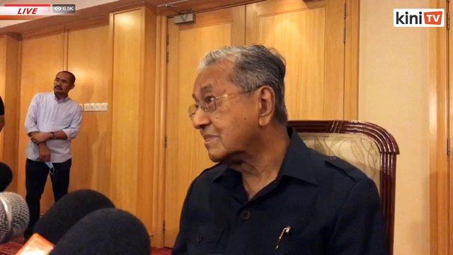 LIVE: Dr Mahathir holds press conference at the Perdana Leadership Foundation