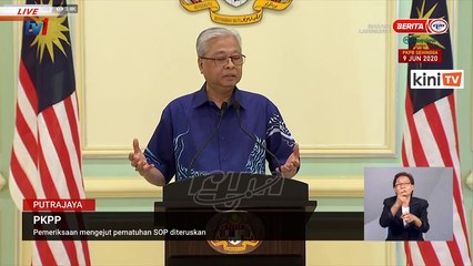 LIVE: Ismail Sabri holds daily press conference on Covid-19 response