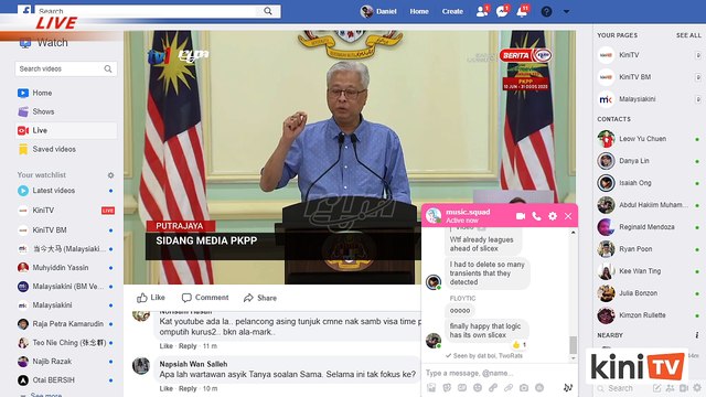 LIVE: Ismail Sabri holds daily press conference on Covid-19 response