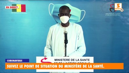 Suivez en direct le point de situation du "Coronavirus" au Sénégal de ce Mardi 23 Juin 2020