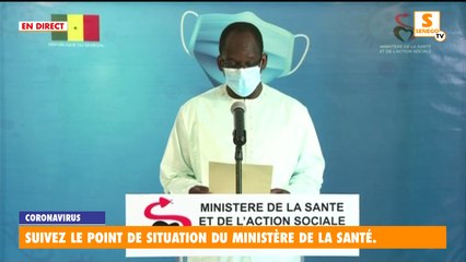 Suivez en direct le point de situation du Coronavirus au Sénégal de ce Samedi 27 Juin2020
