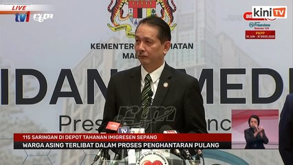LIVE: Covid-19 situation update by Health DG Dr Noor Hisham Abdullah