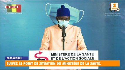 Suivez en direct le point de situation du Coronavirus au Sénégal de ce Lundi 13 Juillet 2020