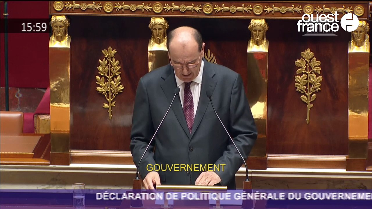 Déclaration de politique générale du Premier ministre Jean Castex devant l’Assemblée Nationale
