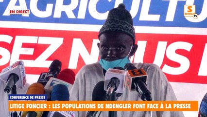 Direct - Litige foncier : Les populations de Ndengler font face à la presse (Senego-TV)