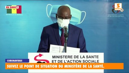Suivez en direct le point de situation du Coronavirus au Sénégal de ce Samedi 25 Juillet 2020