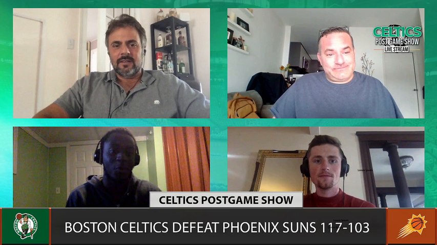 Celtics vs Suns CLNS Media HALFTIME Report