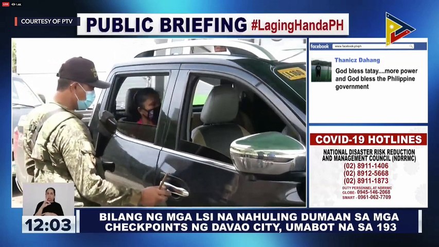 Laging Handa public briefing on coronavirus in the Philippines | Friday, July 31