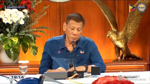 President Rodrigo Duterte addresses the Philippine nation | Sunday, August 2