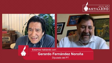 Entrevista a Fernández Noroña sobre Sauri, PRI, AMLO, 4T y alianzas y quiebres