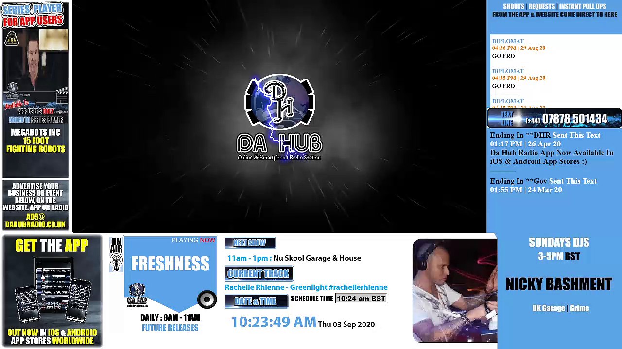 Da Hub Radio - LIVE