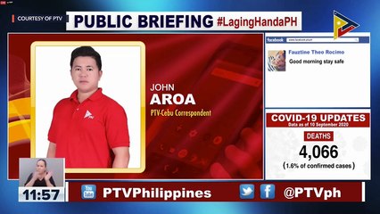 Laging Handa public briefing on coronavirus in the Philippines | Friday, September 11