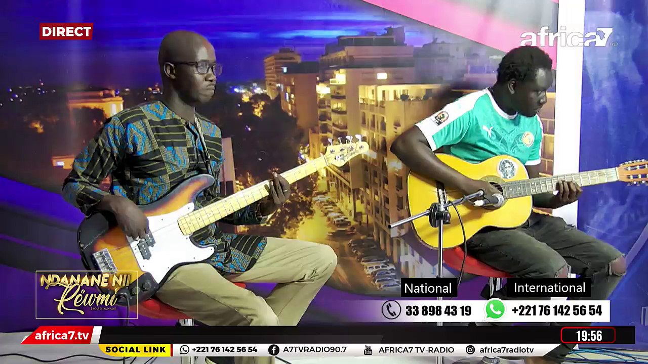 NDANANI REW MI RECOIT LE GROUPE ISRA BAND