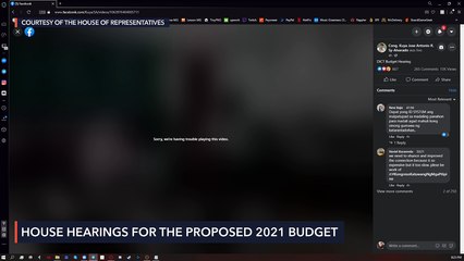 House budget hearing for DICT for 2021 fiscal year
