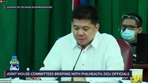 WATCH: Joint House committees briefing with Philhealth | Thursday, October 1