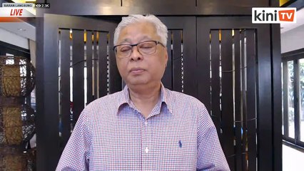 LIVE: Sidang media oleh Menteri Kanan (Keselamatan) Ismail Sabri Yaakob