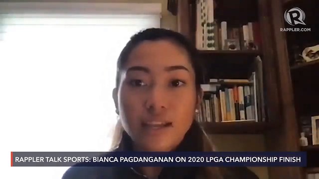 Rappler Talk Sports: Bianca Pagdanganan in 2020 LPGA Championship top 10 finish