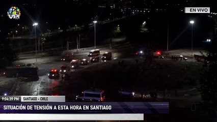 EN VIVO desde Chile - Protestas son reprimidas a esta hora en Santiago