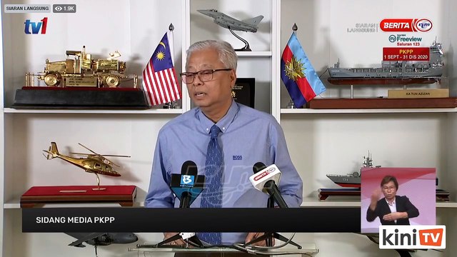 LIVE: Covid-19 situation update by Senior Minister Ismail Sabri Yaakob