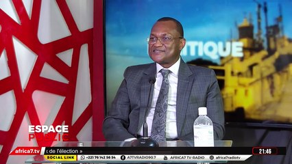 ESPACE PUBLIC recoit Abdou Ndéne SALL, DG SN/TER
