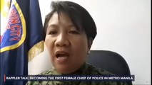 Rappler Talk: Becoming the first female chief of police in Metro Manila