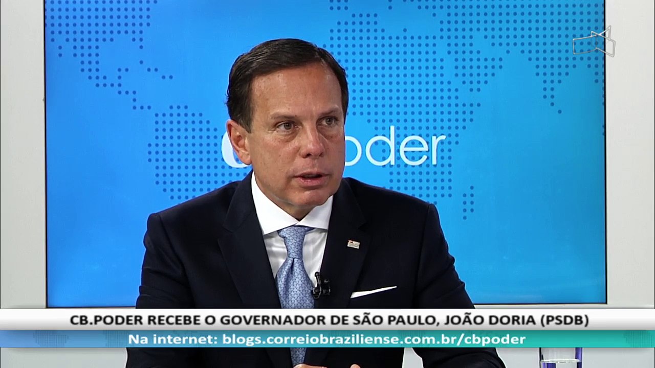 CB.PODER 21/10 - João Doria