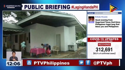 Laging Handa public briefing on COVID-19 in the Philippines | Saturday, October 24