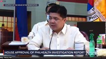 House approval of Philhealth investigation report